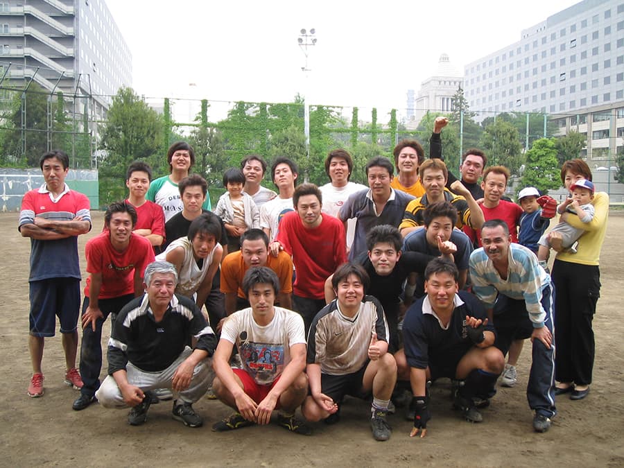 2005年　輝生会ラグビー部初練習
